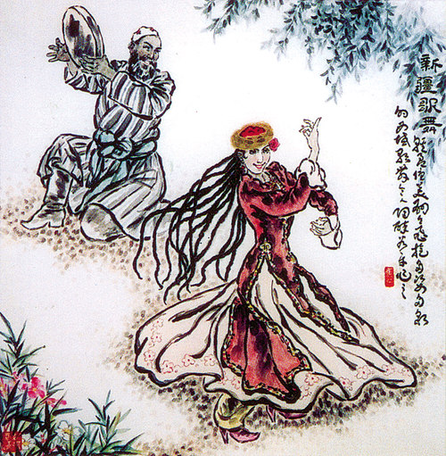《新疆歌舞 》